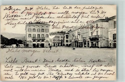 Motto Croce 1904 Gebrauchsspuren La Piazza Luino