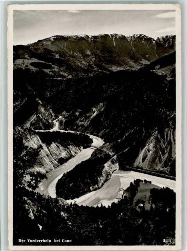 7018 Flims Waldhaus - Der Vorderrhein bei Conn