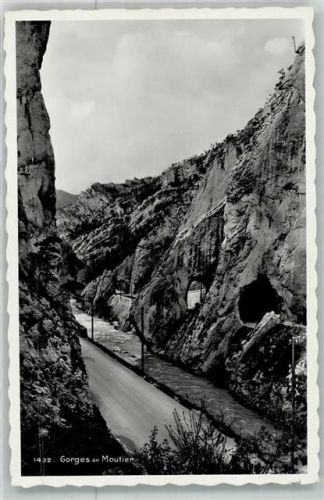 2740 Moutier Foto AK Gorges de Moutier