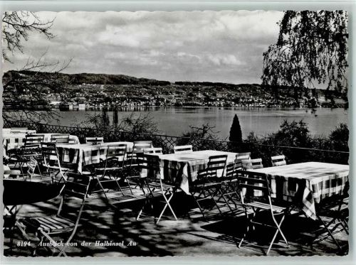 8804 Au ZH - Terasse Gasthaus Halbinsel Au Zürichsee