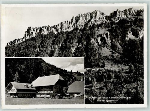 6197 Schangnau - Kurhaus Kemmeribodenbad Hohgantkette