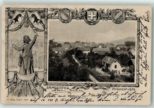 4125 Riehen 1904 - Sängertag