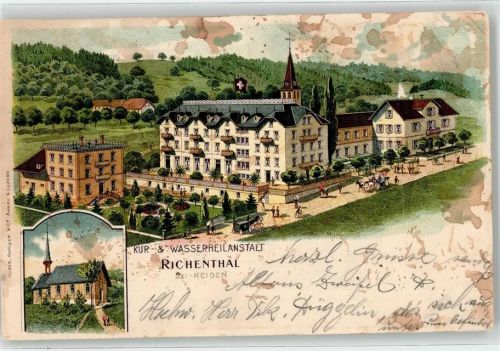6260 Reiden - Kur und Wasserheilanstalt Richenthal