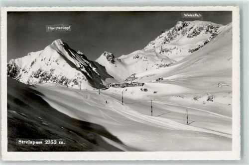 Strelapass - Haupterkopf Weissfluh Winter