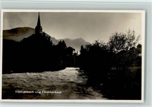 3984 Fiesch - und Fiescherbach