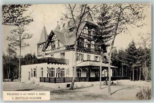4127 Birsfelden 1916 - Waldhaus in der Hardt Gasthaus Restaurant und Pension Jägerstube