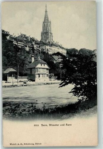 3000 Bern Berne 1906 - Münster Aare