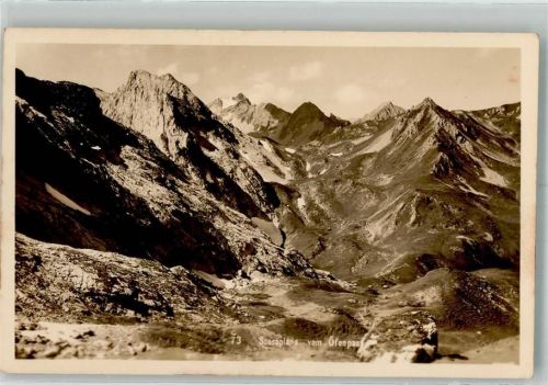 7530 Zernez 1929 Foto AK ScesaplanaO fenpass Hüttenstempel