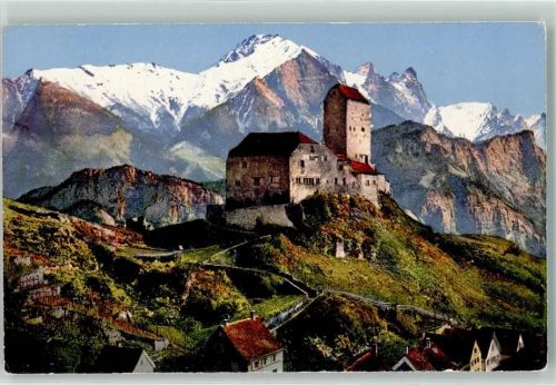 7320 Sargans - Schloss Falknis