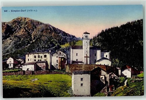 3907 Simplon Dorf - Kirche