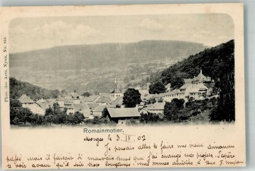 1323 Romainmôtier-Envy 1902 Foto AK