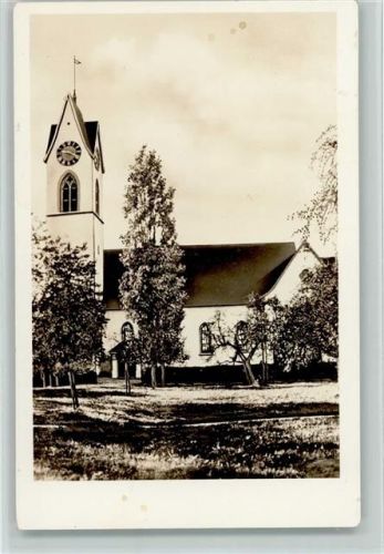 8707 Uetikon am See 1933 Foto AK Kirche AK