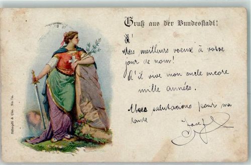 Bern Berne Helvetia 1900