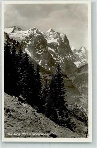 6085 Hasliberg Goldern 1937 - Wetterhorngruppe