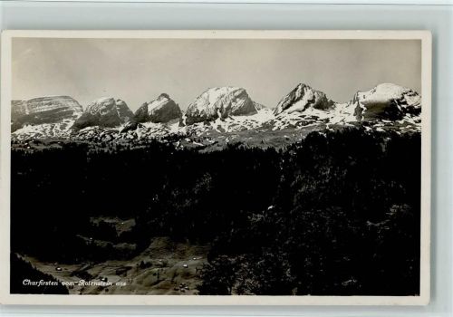 Churfirsten - Churfirsten vom Rotenstein aus