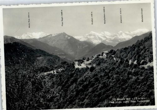 6605 Monte Brè sopra Locarno - Alpi Vallesane