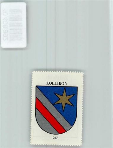 8702 Zollikon - Vignette Wappen Kaffee Hag ca 1920-1940