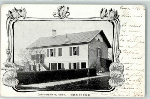 1172 Bougy-Villars 1903 - Gasthaus Cafe Pension du Soleil Signal de Bougy