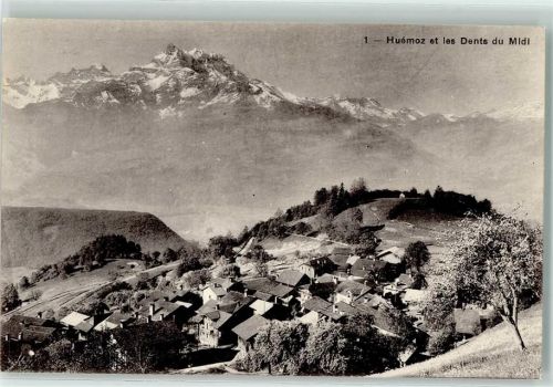 1884 Huémoz - Dents du Midi