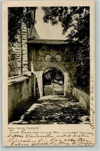 8314 Kyburg - Schloss Eingangstor
