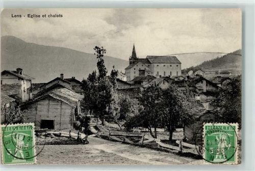 1978 Lens 1911 - Eglise et chalets