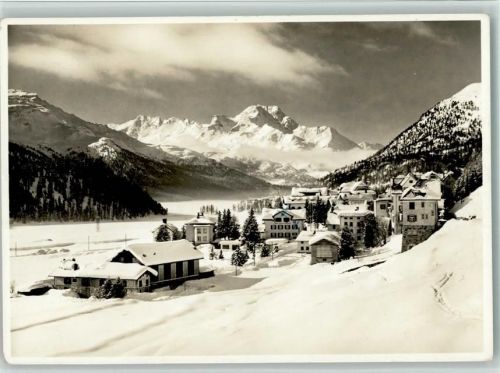 7512 Champfèr - Oberengadin mit Piz La Margna Winter