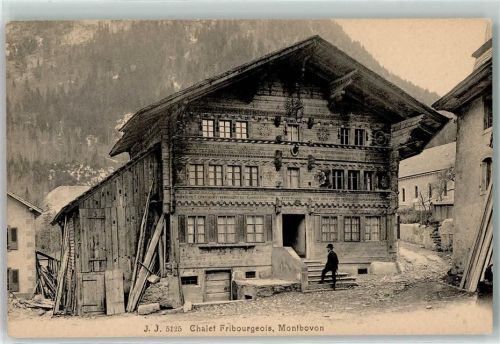 1669 Montbovon Les Cases - Chalet Fribourgeois