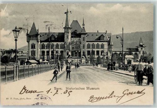 3000 Bern Berne 1905 Gebrauchsspuren Historisches Museum