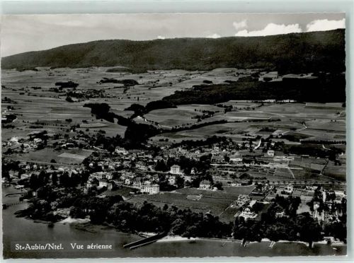 2024 St-Aubin-Sauges St-Aubin NE Gebrauchsspuren Fliegeraufnahme