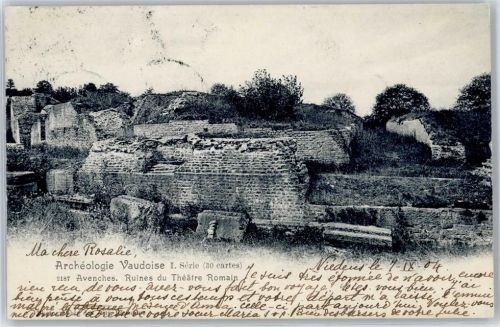 1580 Avenches - Ruinen des Romanischen Theaters