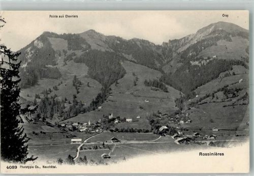 1658 Rossinière Foto AK
