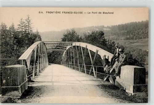 2336 Les Bois - Frontiere Franco Suisse Le Pont de Biaufonds
