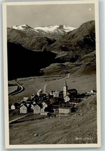 6491 Realp - Hotel Post Hüttenstempel