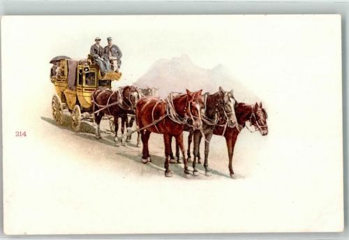 Furka - Furkapost Postkutsche