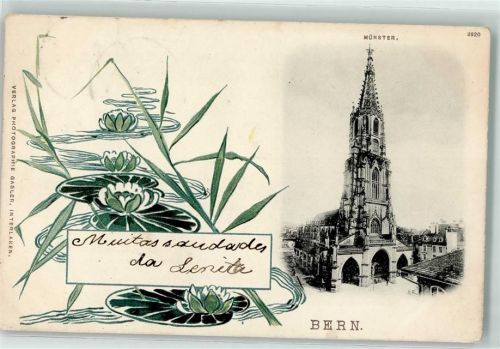 3000 Bern Berne 1906 - Münster