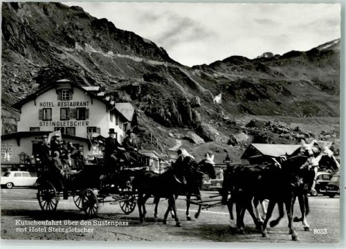 3952 Susten - Kutschenfahrt Hotel Steingletscher
