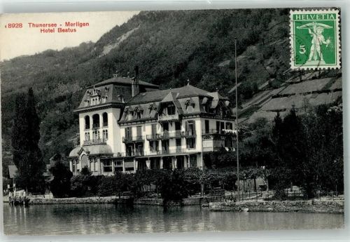 3658 Merligen 1911 - Hotel Beatus