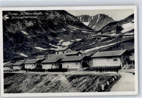 Oberalp 1920 - Kaserne