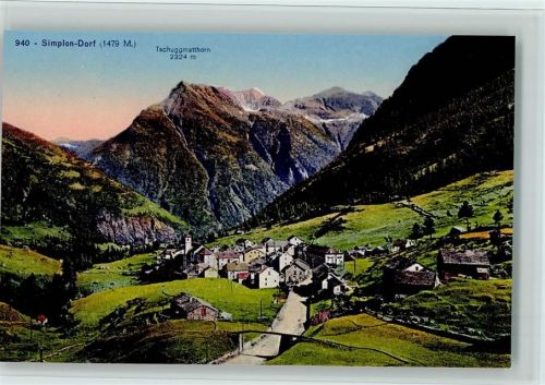 3907 Simplon Dorf - Tschuggmatthorn