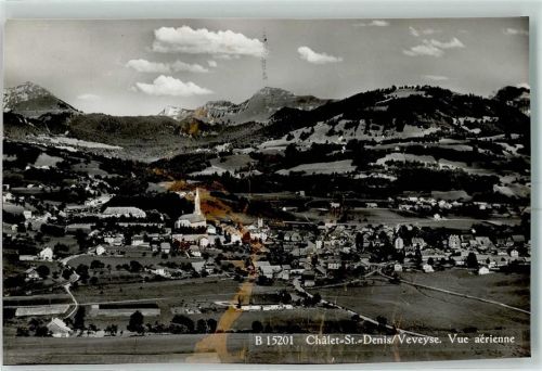 1618 Châtel-St-Denis - Fliegeraufnahme
