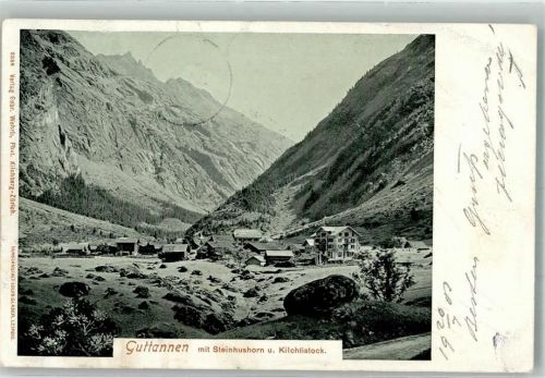 3864 Guttannen 1903 Foto AK