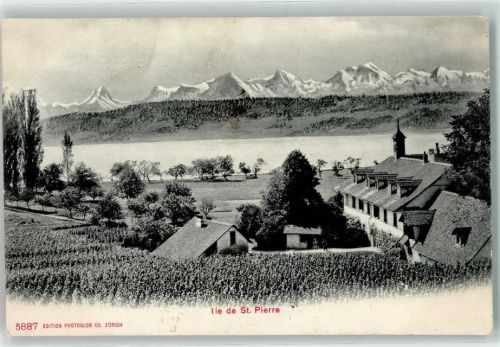 3235 St. Petersinsel Erlach 1906