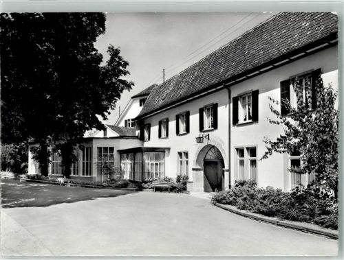 8265 Mammern 1966 Foto AK Hotel Kuranstalt am Untersee