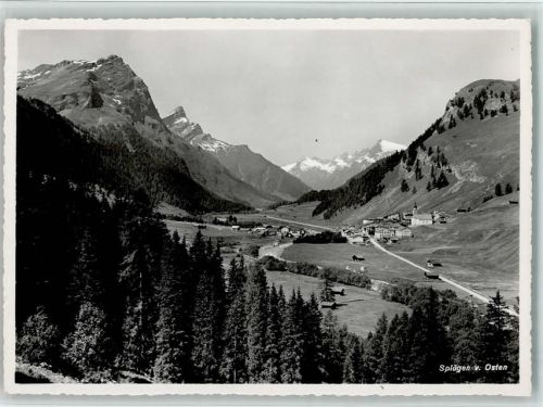 7435 Splügen - Ortsansicht von Osten