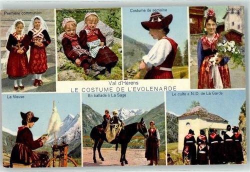 1983 Evolène - Le Costume de l Evolenarde