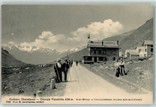 Oberalp 1911 - Kurhaus