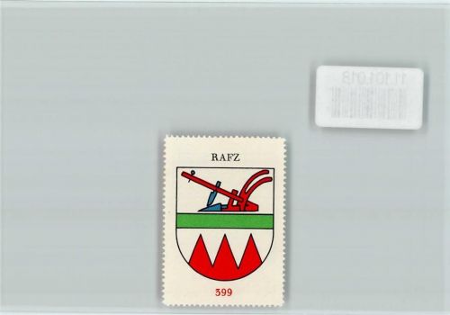 8197 Rafz - Vignette Wappen Kaffee Hag ca 1920-1940 Rafz