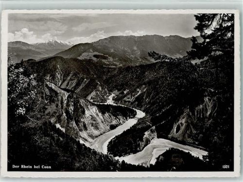 7017 Flims Dorf - Der Rhein bei Conn