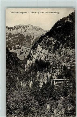 3764 Weissenburg Gebrauchsspuren Leiternalp Schwiedenegg