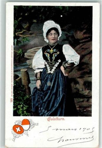 1905 - Solothurner Trachtenfrau